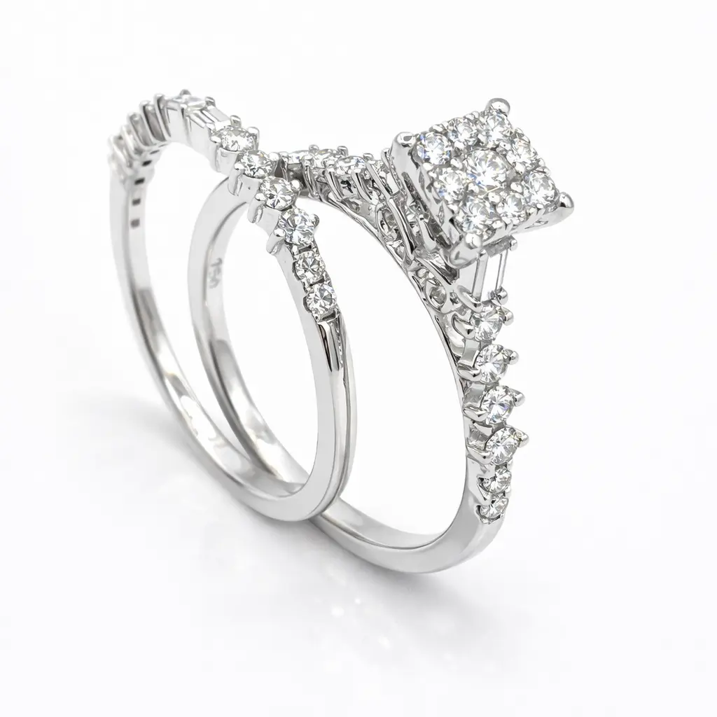 Diamond Wedding Band  Code: 12319